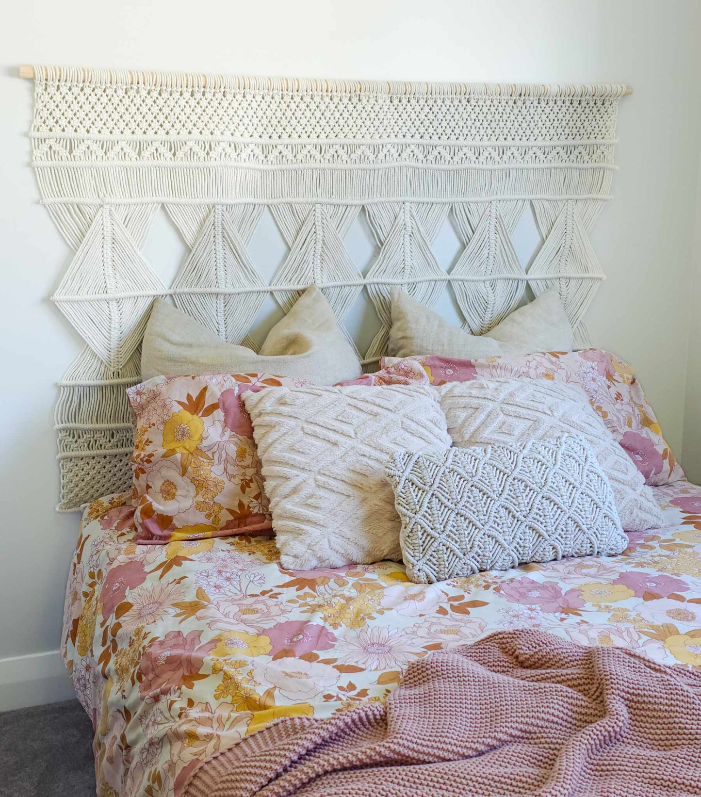 Zara Macrame Headboard