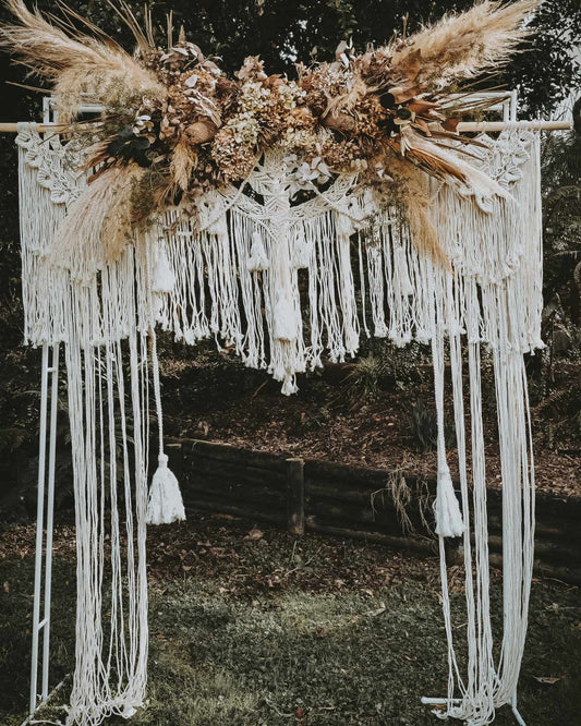 Arwen Macrame Backdrop
