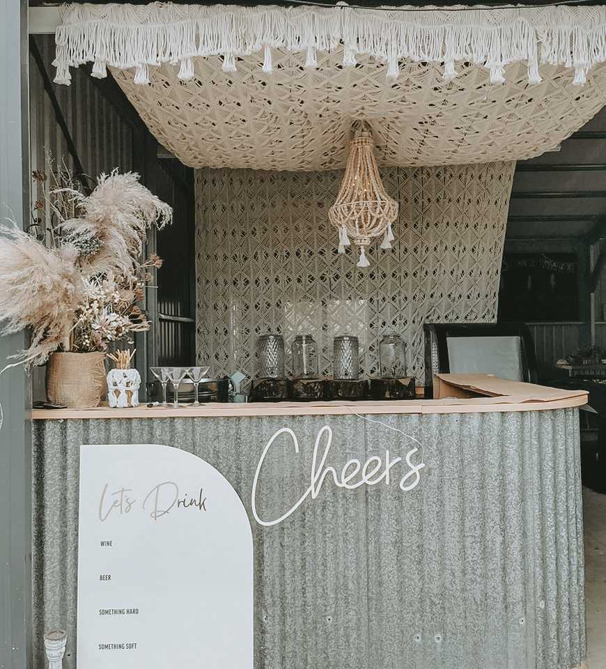 Minka Macrame Backdrop Sheet